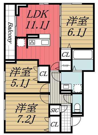 【間取り】