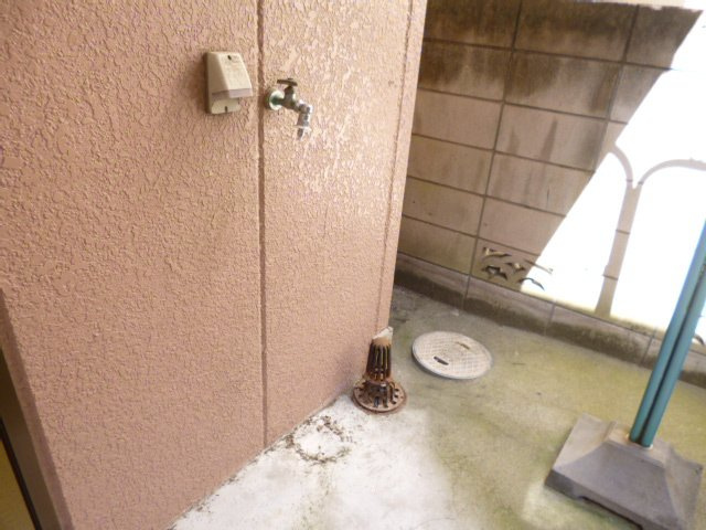 コーポアゼリアのバルコニー