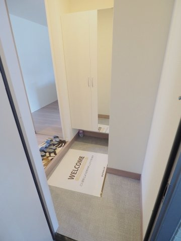 VILLA CITY　B棟の玄関