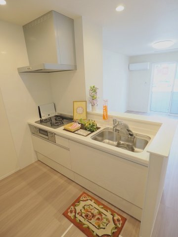 VILLA CITY　B棟のキッチン