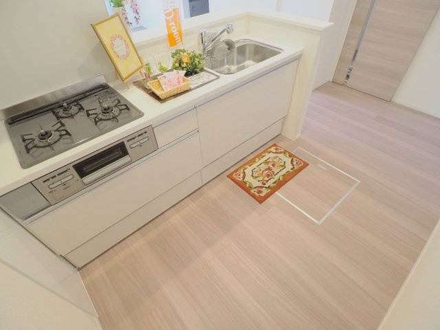 VILLA CITY　B棟のキッチン