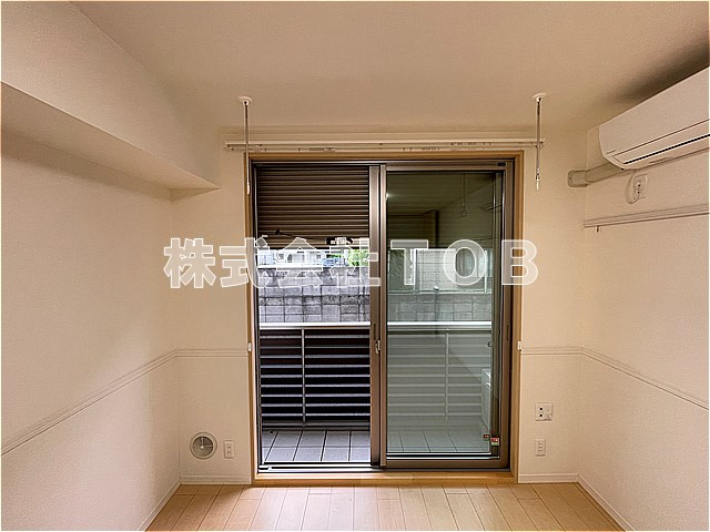 【設備】 | AKマンションⅦ | 室内物干し　防犯シャッター