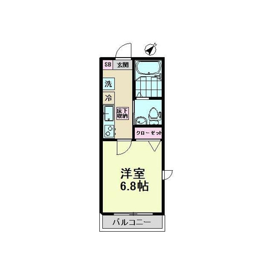【間取り】 | AKマンションⅦ