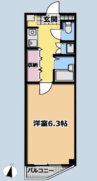 パークサイド芝原の間取り