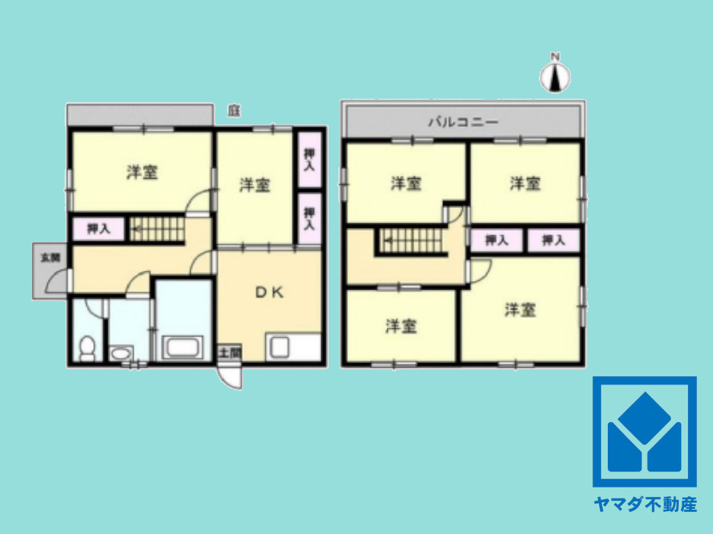 大津市日吉台３丁目の間取り
