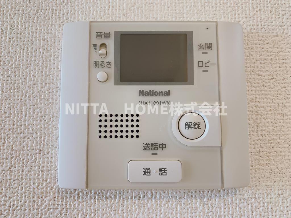 フェアリーシャンテのセキュリティ|顔見て会話ができるTVインターホン付き☆彡