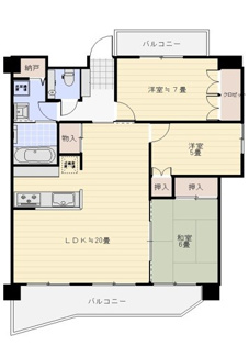【間取り】 | ☆牛田東パークホームズ☆