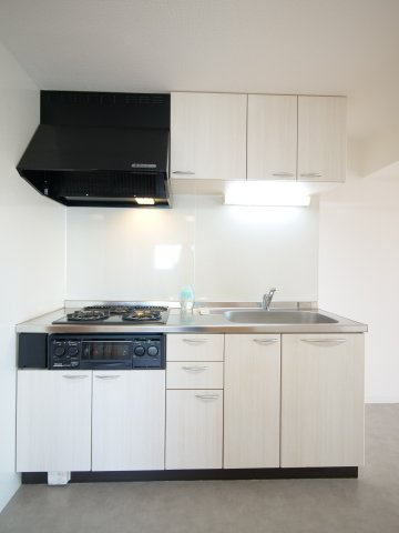 ロンディーネ福富Ⅰのキッチン|※写真は別の部屋のものです。