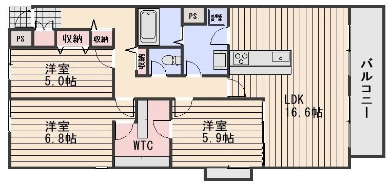 Hill Top津島の間取り