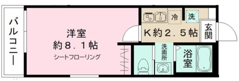 イル・ヴォーロの間取り