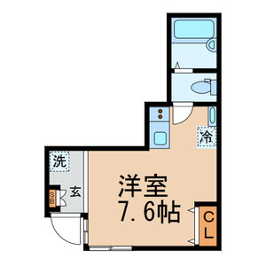 シティコート中目黒の間取り|間取りです。