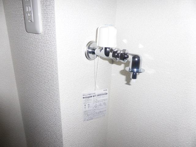 フィカーサ皆実町の洗面所|スペースが確保できる洗面所です