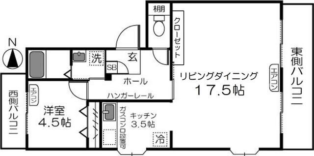 リバーサイド塩沢の間取り