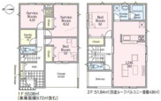 厚木市岡田４丁目　全２棟　新築住宅の画像