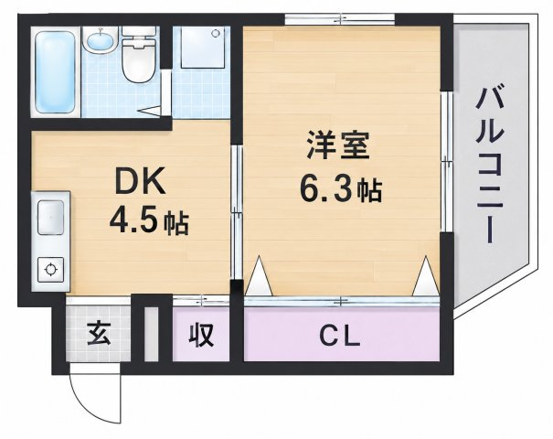 シティエステート若葉台の間取り