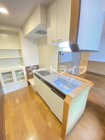 大阪市淀川区西宮原２丁目の賃貸マンションのキッチン