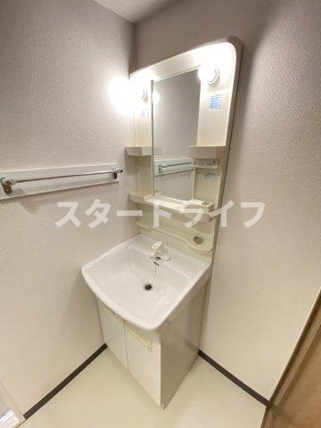 大阪市淀川区西宮原２丁目の賃貸マンションの洗面所