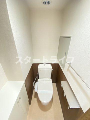 大阪市淀川区西宮原２丁目の賃貸マンションのトイレ