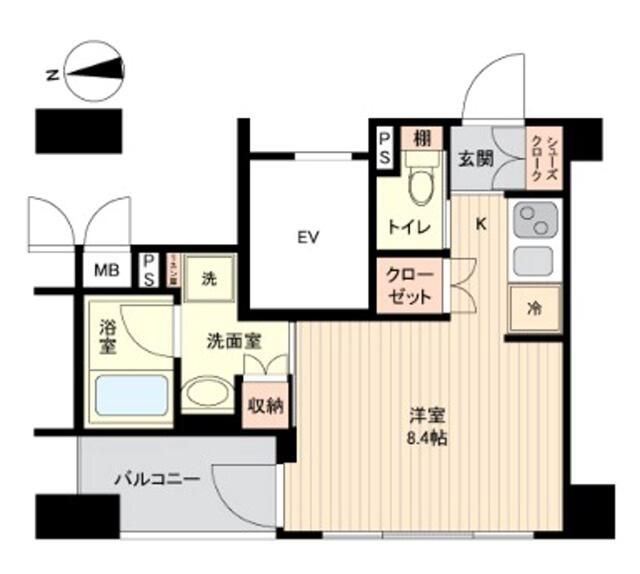 レガスタ浅草の間取り
