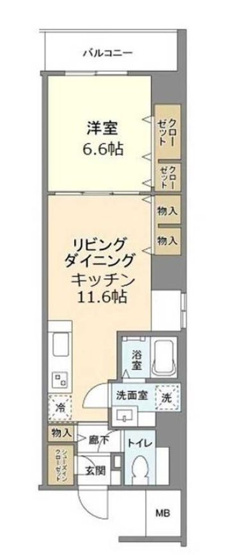 【間取り】 | コスモリード東日暮里 | 間取り