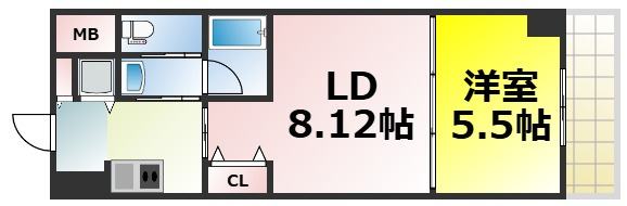 【間取り】 | ル・パピヨンBC 仲介手数料無料