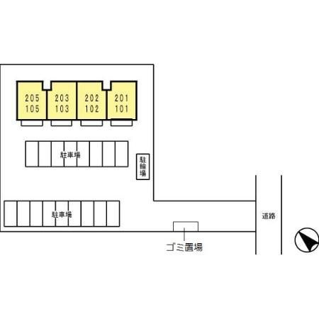 ヴィル・スクエアの区画図
