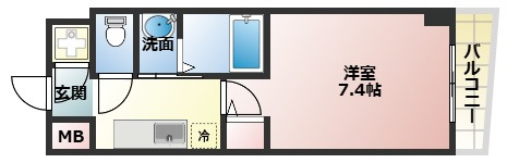 【間取り】 | グランディール阪南町Ⅲ番館