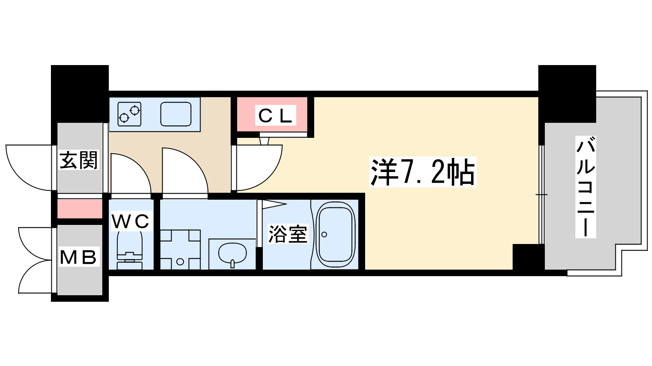 【間取り】 | セレニテ本町東リアン
