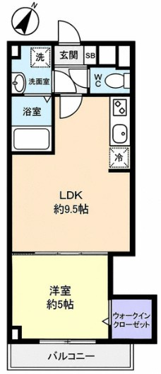 Ｒｅｇｕｌｕｓ緑が丘の間取り