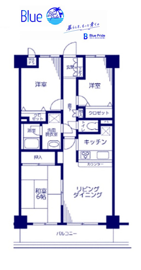 【間取り】 | 日神パレステージ山手西