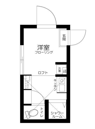RAY HOUSEの間取り