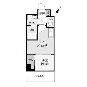 セレニテ神戸元町クレアの間取り
