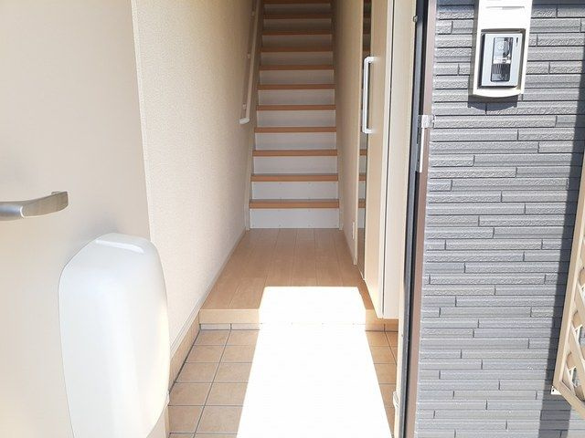 アニューやぶなみⅡの玄関