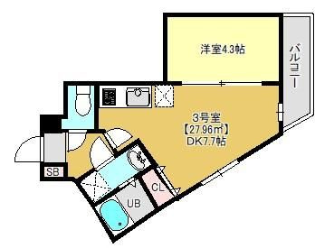 ウエストコートソガ　の間取り