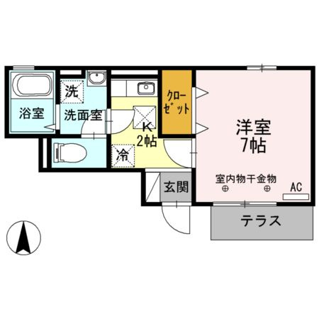 ノースウッドの間取り