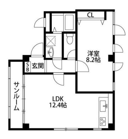 ウエストコートの間取り