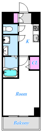 ＭＡＸＩＶ八王子ＤＵＥの間取り