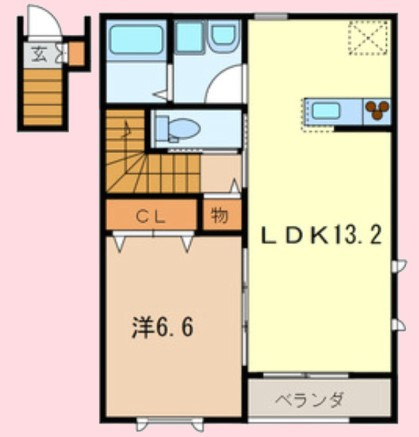 M&Hの間取り