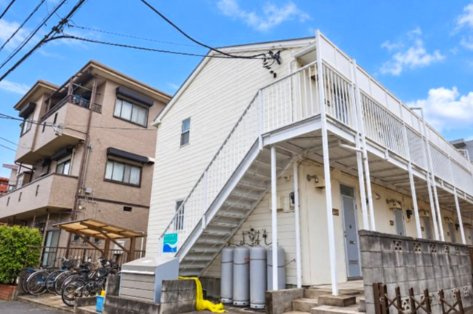 浦安市猫実５丁目のアパートの外観