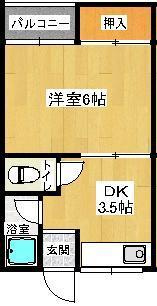 センチュリー櫛原の間取り