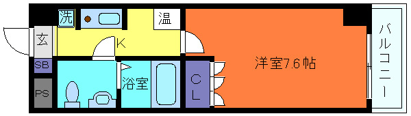エポック弓木の間取り