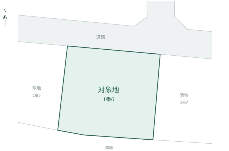 川越市霞ケ関北４丁目　中古戸建の区画図