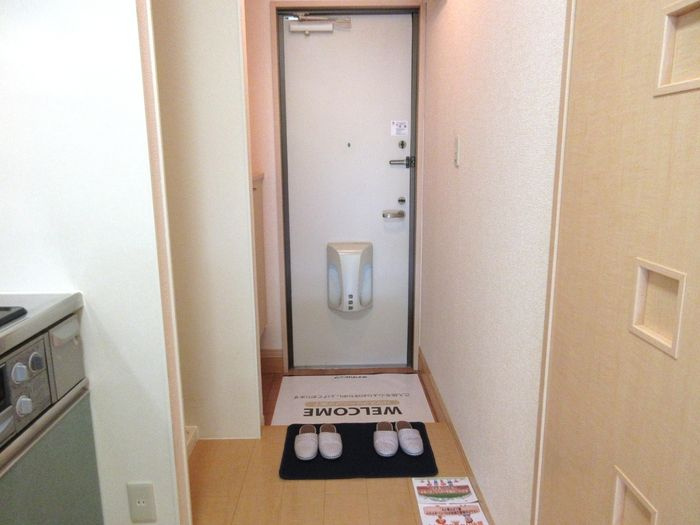 クレ ドゥ リュヌの玄関