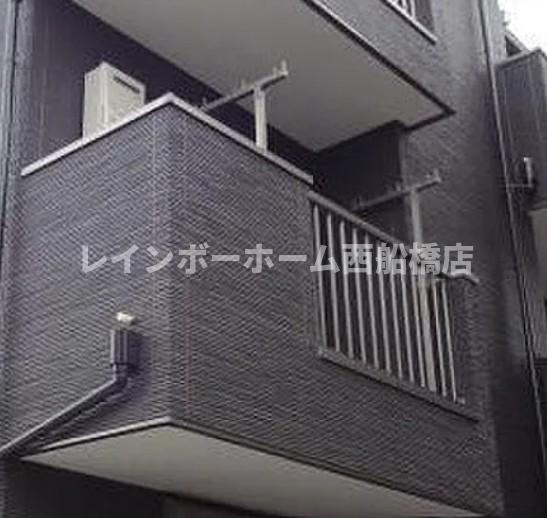 フローリッシュ津田沼Ⅲのバルコニー