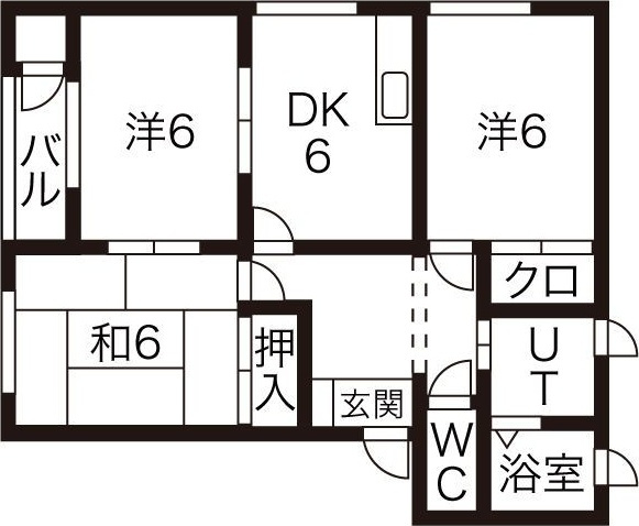 エスポワールの間取り