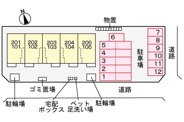 アイキューブ　上関の駐車場
