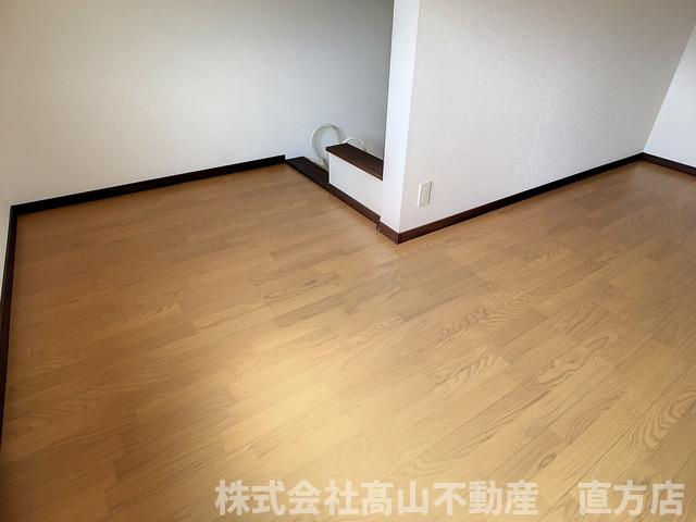 直方市大字頓野のアパートの内装