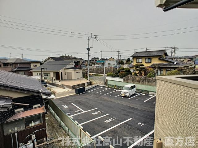直方市大字頓野のアパートの展望