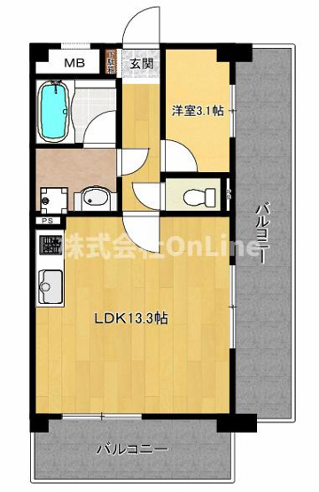 【間取り】 | EAST NAGARE