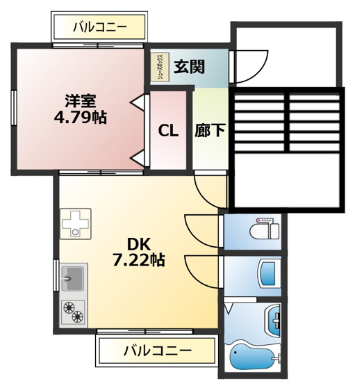 【間取り】 | メゾンココ